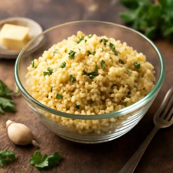 Garlic Parmesan Couscous