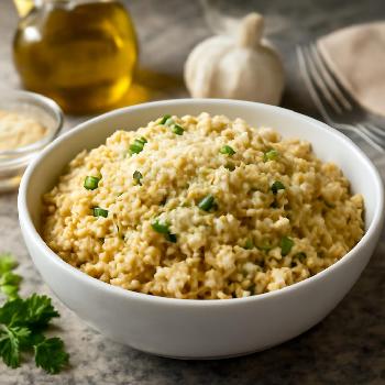 Garlic Parmesan Quinoa