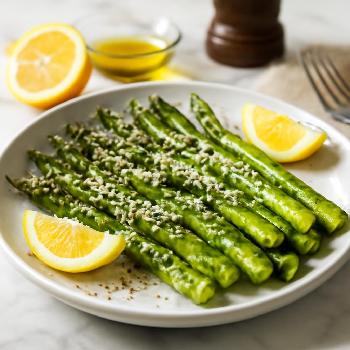 Grilled Asparagus with Lemon and Parmesan