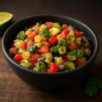 Grilled Pineapple Salsa