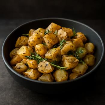 Herb Roasted Potatoes: A Flavorful Side for Beef