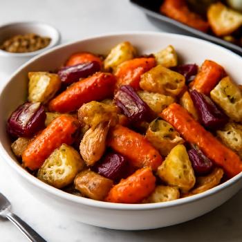 Herb Roasted Root Vegetables with Garlic