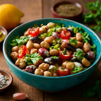 Mediterranean Chickpea Salad