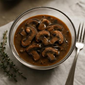 Mushroom Pan Gravy