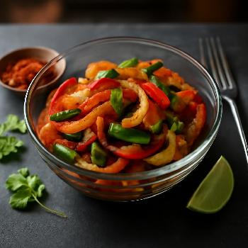 Sautéed Bell Peppers and Onions (Fajita Style)