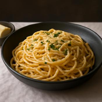 Simple Butter and Parmesan Pasta Side Dish