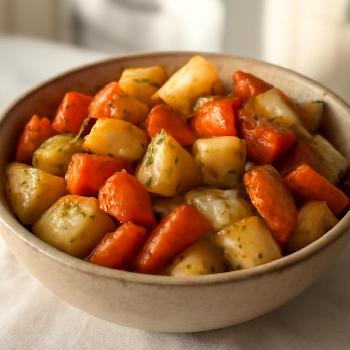 Simple Roasted Root Vegetables