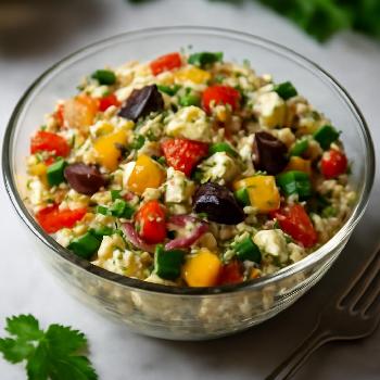 Vibrant Mediterranean Couscous