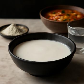 Arrowroot Slurry for Coconut Milk-Based Soups & Stews