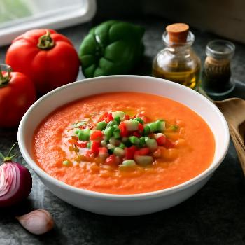 Authentic Spanish Gazpacho
