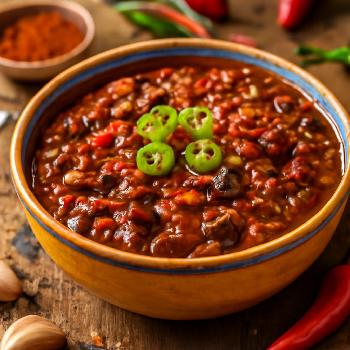 Blazing Hot Beef Chili