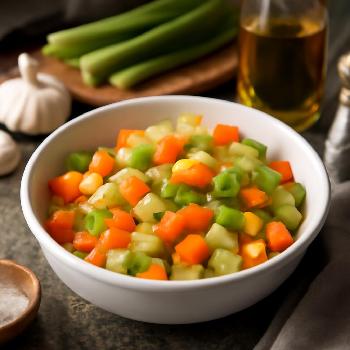 Garlic-Infused Mirepoix
