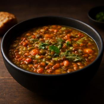 Hearty Vegetarian Lentil Soup
