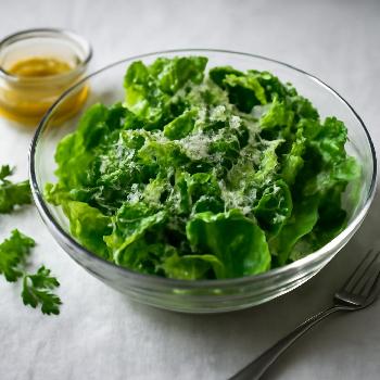 Herb & Parmesan Simple Green Salad