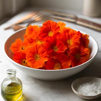 Nasturtium Blossom Garnish