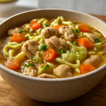 Slow Cooker Chicken Noodle Soup