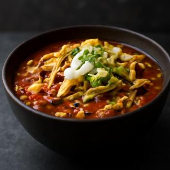 Slow Cooker Chicken Tortilla Soup