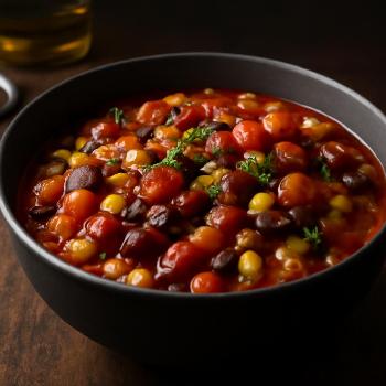 Slow Cooker Vegetable Chili