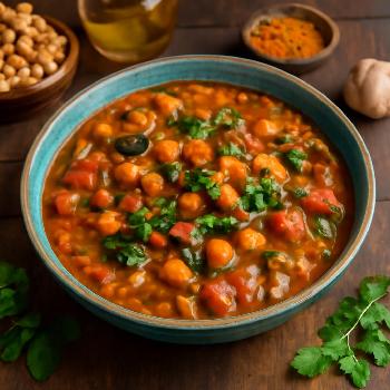 Vegan Chickpea and Sweet Potato Stew